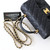 CHANEL Classic Mini Rectangular Top Handle 21S Black Caviar Brushed Gold Hardware 