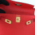 HERMES Mini Kelly 20 Rouge De Coeur Epsom Gold Hardware 