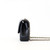 CHANEL Phone Holder with Chain 25S Black Quilted Lambskin Light Gold Hardware 