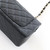CHANEL Mini Rectangular Flap 24S Black Quilted Lambskin Light Gold Hardware 