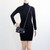 CHANEL Mini Rectangular Flap 24S Black Quilted Lambskin Light Gold Hardware 