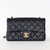 CHANEL Mini Rectangular Flap 24S Black Quilted Lambskin Light Gold Hardware 