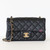 CHANEL Mini Rectangular Flap 24S Black Quilted Lambskin Light Gold Hardware 