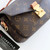 LOUIS VUITTON Pochette Métis East West Monogram Gold hardware 