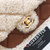 CHANEL Mini Flap 24K Shearling Brown Lambskin Brushed Gold Hardware 