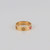 Love Ring 5.5mm 18K Yellow Gold 58