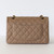 CHANEL Classic Small Flap 22A Dark Beige Quilted Caviar Light Gold Hardware 