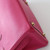 HERMES Birkin 25 Rose Shocking Chevre Gold Hardware 