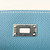 HERMES Kelly To Go Wallet Blue Jean Epsom Palladium Hardware 