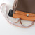 HERMES Herbag  Zip PM 31 Retourne Toile Officier Etoupe Dune &  Naturel Sable Vache Hunter Palladium Hardware 