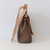 HERMES Herbag  Zip PM 31 Retourne Toile Officier Etoupe Dune &  Naturel Sable Vache Hunter Palladium Hardware 