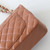 CHANEL Classic Small Flap 21P Caramel Quilted Lambskin Light Gold Hardware 