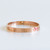 CARTIER Love  Bracelet 18K Rose Gold 17 