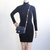 CHANEL Twist Your Button Flap 22A Small Navy Quilted Caviar Brushed Gold Hardware 