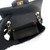 CHANEL Classic Mini Square  Flap 18B Black Quilted Caviar Light Gold Hardware 