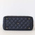 CHANEL Timeless Tote 22K Navy Quilted Caviar Gold Hardware 