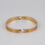 CARTIER Love Bracelet 18K Brushed Gold 18 