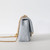 CHANEL Small Sweetheart Crush Flap 23P Gray Caviar Brushed Gold Hardware 