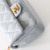 CHANEL Small Sweetheart Crush Flap 23P Gray Caviar Brushed Gold Hardware 