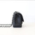 Classic Mini Rectangular Flap 18B Black Quilted Caviar Silver Hardware