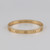 CARTIER Love Bracelet 18K Yellow  Gold 17 