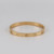 CARTIER Love Bracelet 18K Yellow  Gold 17 