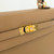 HERMES Kelly 25 Chai Epsom Gold Hardware 