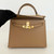 HERMES Kelly 25 Chai Epsom Gold Hardware 