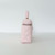 CHANEL Vanity Top Handle Bag with Chain 26C Light Pink Quilted Caviar Light Gold Hardware 