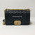 Le Boy Black Caviar Small with gold hardware