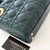 CHRISTIAN DIOR Mini Lady Dior Dark Green Lambskin Cannage Pale Gold Hardware 