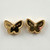 VAN CLEEF & ARPELS Sweet Butterflies Earstuds Mother of Pearl 18K Yellow Gold 