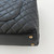CHANEL Coco Handle 19P Black Quilted Caviar Lizard Embossed Handle Brushed Gold Hardware 