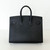 HERMES Birkin 25 Black Epsom Palladium 