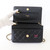 CHANEL Classic  Wallet on Chain Black Quilted Caviar  Gold Hardware 