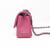 19C Mini Bubblegum Pink Lambskin Rectangular with silver hardware