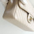 CHANEL Classic Small Flap 20B Ivory Chevron Caviar Light Gold Hardware 