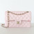 CHANEL Classic Small Flap 26C Light Pink Quilted Caviar Light Gold Hardware 