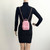 CHANEL Mini Phone Holder Backpack with Chain 24P Pink Tweed Light Gold Hardware 