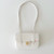 CHANEL Mini Preppy Coco Flap 26S White Caviar Gold Hardware 