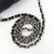 VAN CLEEF & ARPELS 17C Black Caviar Mini Square with light gold hardware 