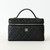CHANEL Vanity with Chain 26P Black Quilted Caviar Light Gold Hardware 