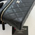 CHANEL Vanity with Chain 26P Black Quilted Caviar Light Gold Hardware 