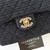 CHANEL 21K Black Symphony Tweed Mini Flap Brushed Gold Hardware 