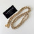 CHANEL Vanity with Chain 26P White Quilted Caviar Gold Hardware 