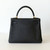 HERMES Kelly 28 Black Togo Gold Hardware 