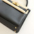 HERMES Kelly 28 Black Togo Gold Hardware 