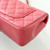 CHANEL Classic Mini Rectangular Flap 18S Iridescent Pink Quilted Caviar Light Gold Hardware 