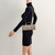 CHANEL Clutch Top Handle with Chain  26A Khaki Lizard Embossed Gold Hardware 