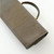 CHANEL Clutch Top Handle with Chain  26A Khaki Lizard Embossed Gold Hardware 